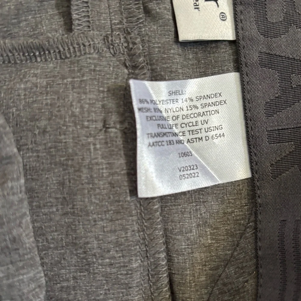 Coolibar Mens Avalos Travel Pants Size 36x30 New With Tag UPF 50+ Gray Grey
